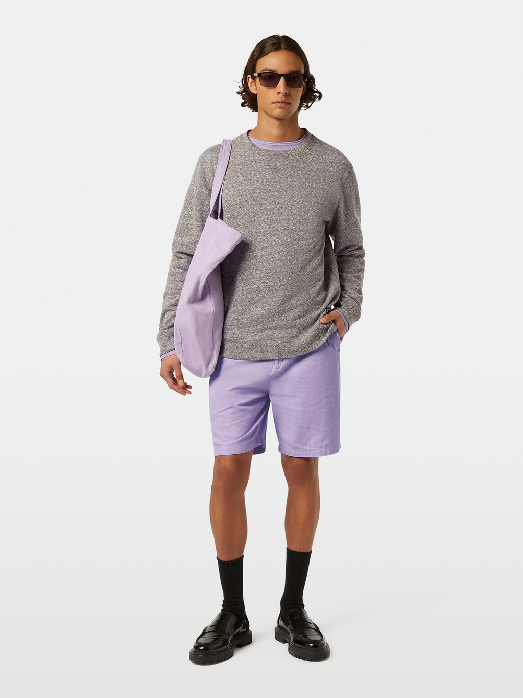 Melange Sweatshirt