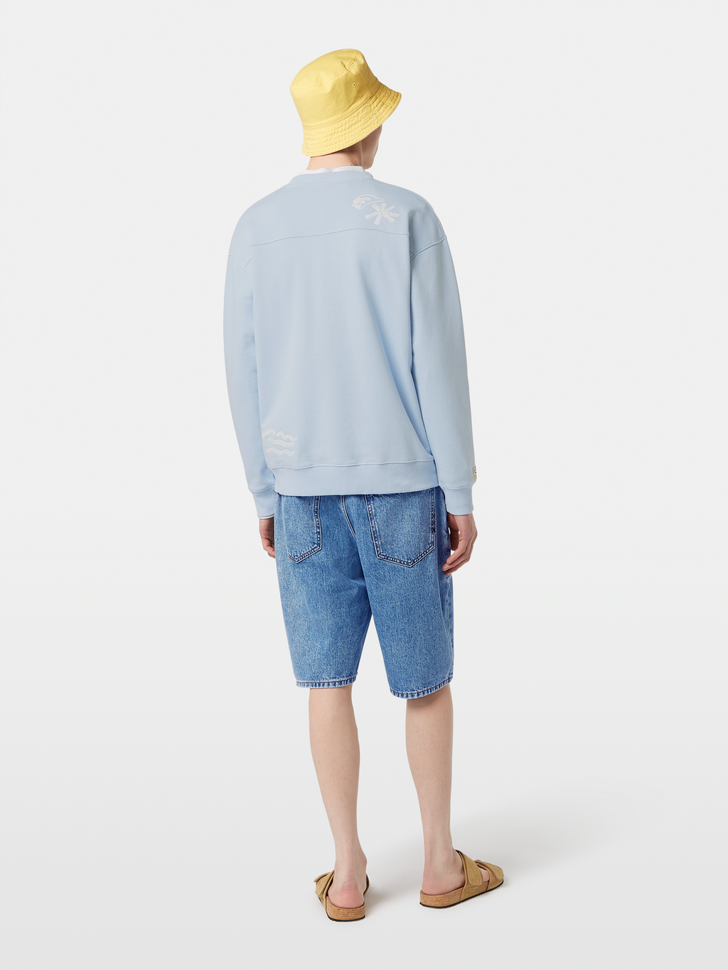 embroidered sweatshirt