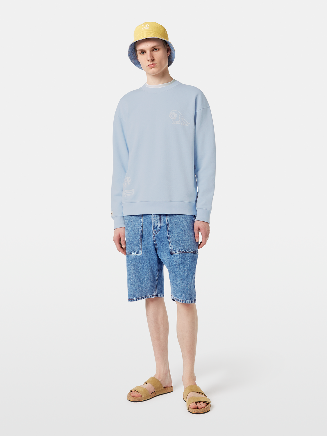 embroidered sweatshirt