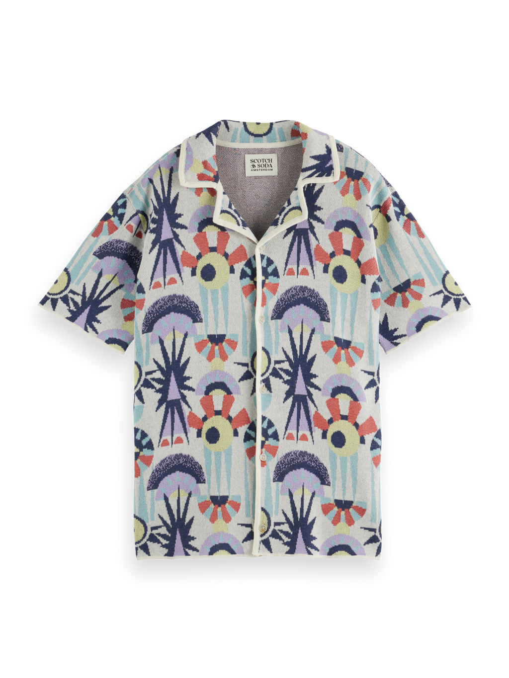 Knitted Short Sleeve Shirt