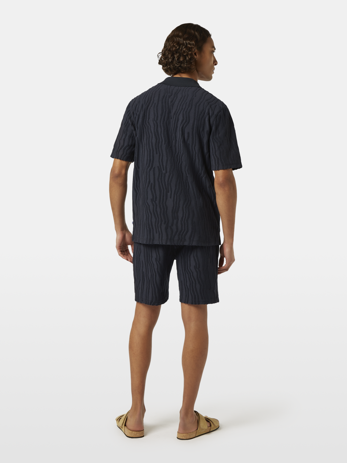 Jacquard Terry Polo