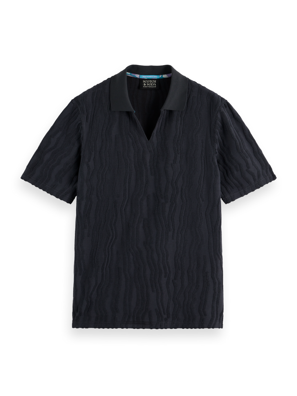 Jacquard Terry Polo