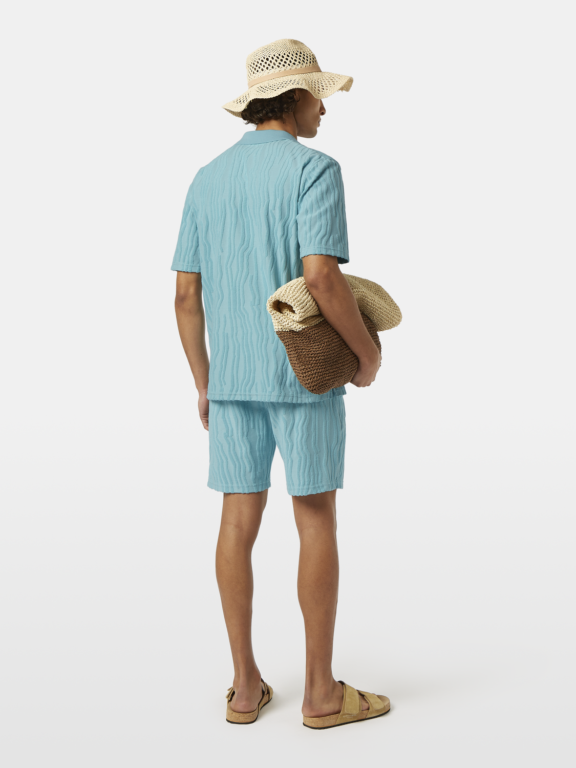 Jacquard Terry Polo