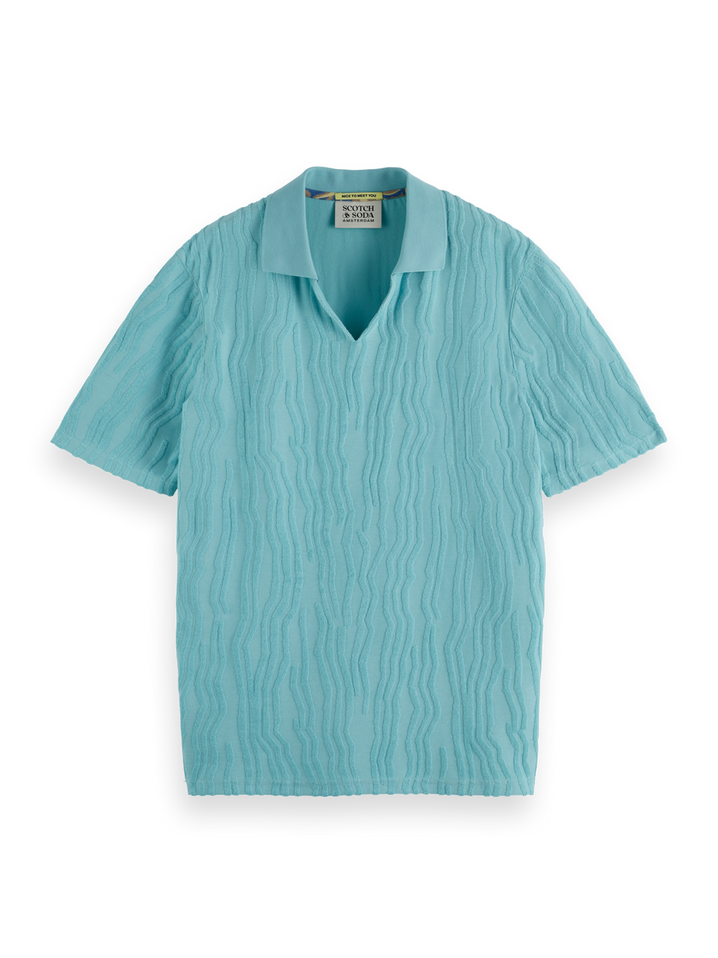 Jacquard Terry Polo
