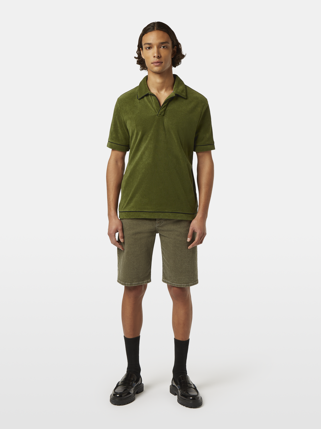 Towelling Polo