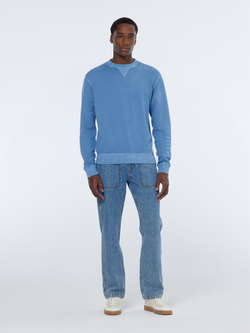 The Verve straight workwear pant in washed denim  Lakehouse