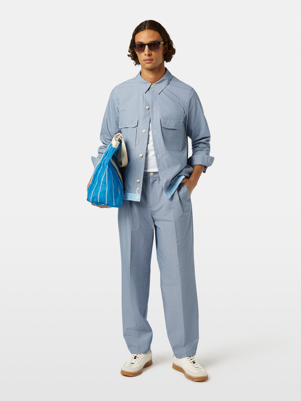 Seersucker Overshirt