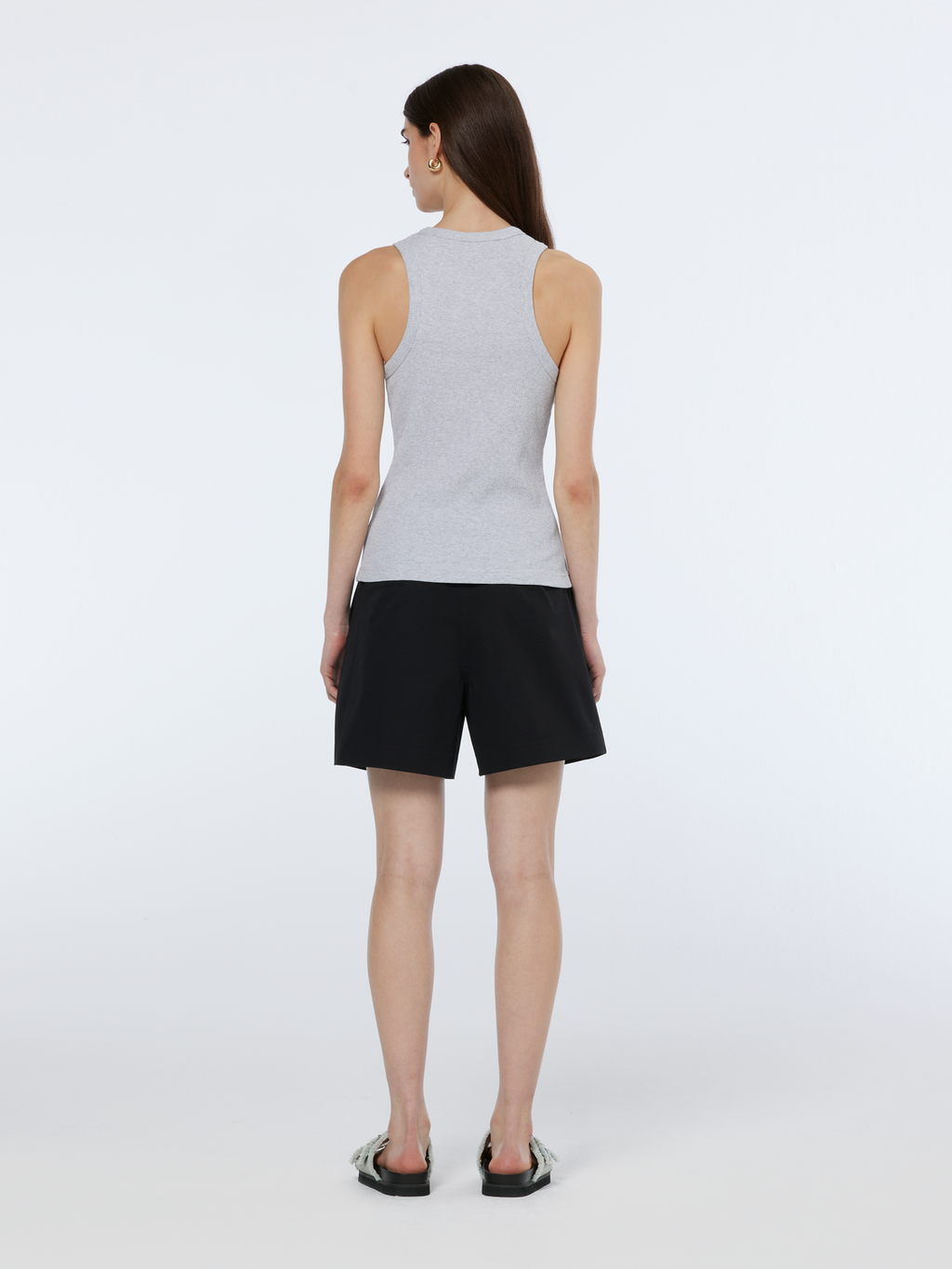 Essentials Abott chino short - BLACK