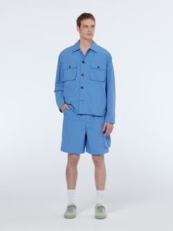 Lightweight nylon relaxed fit cargo short