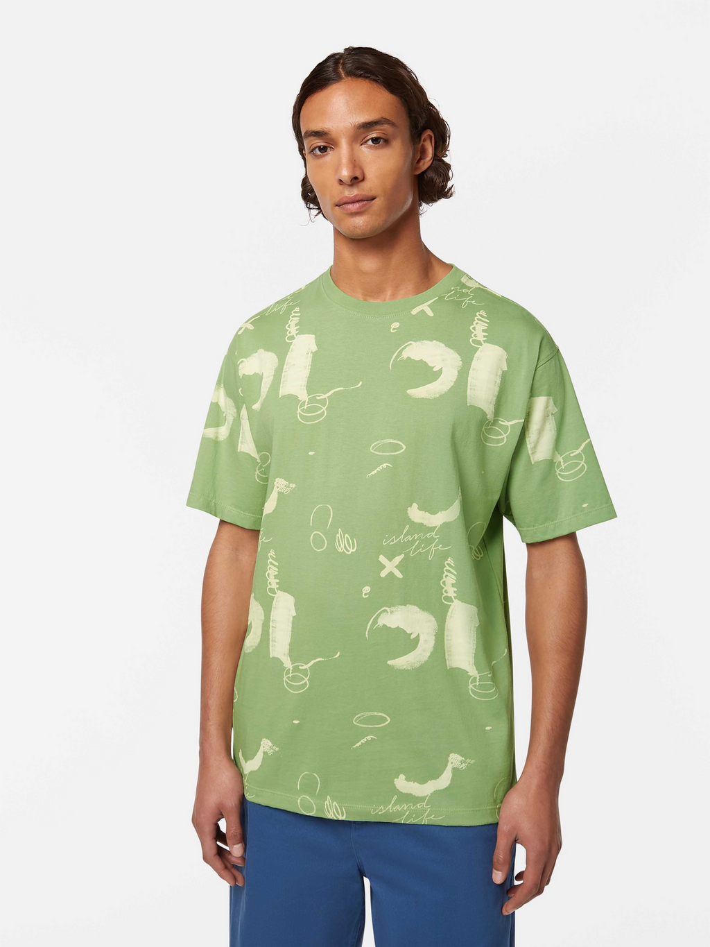 Relaxed-fit AOP T-shirt