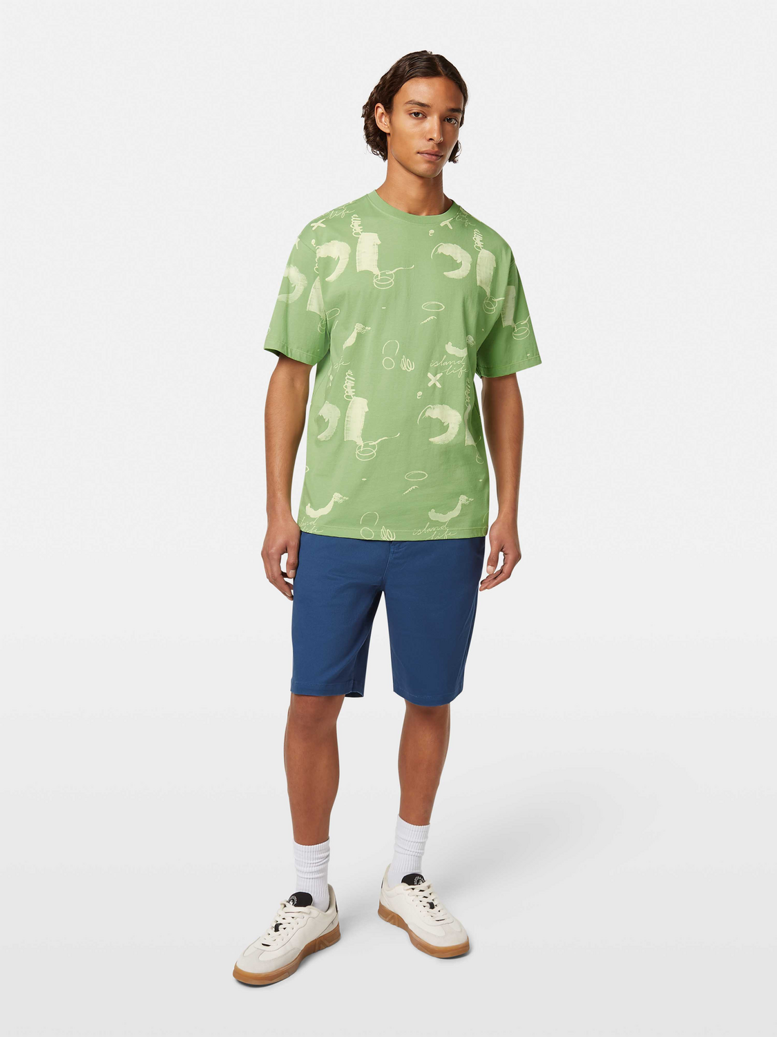 Relaxed-fit AOP T-shirt