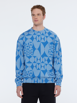 AOP Relaxed fit sweatshirt