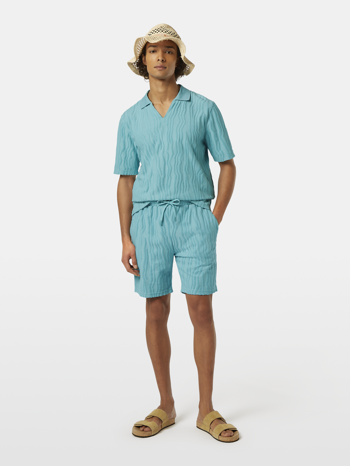Terry Jacquard Shorts