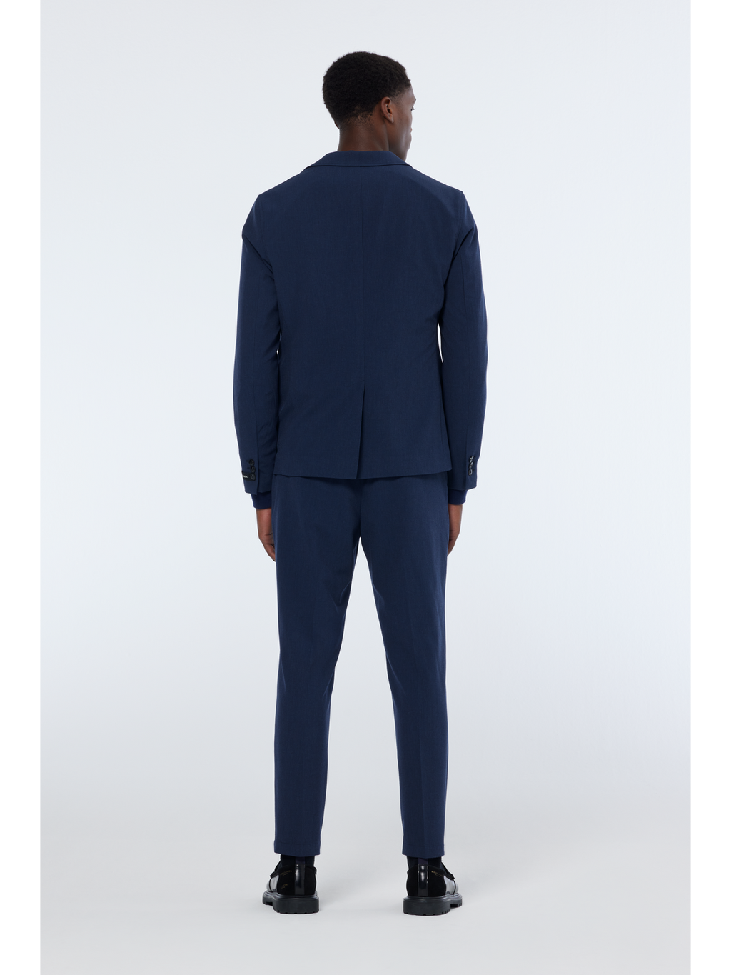 Merino double face crewneck