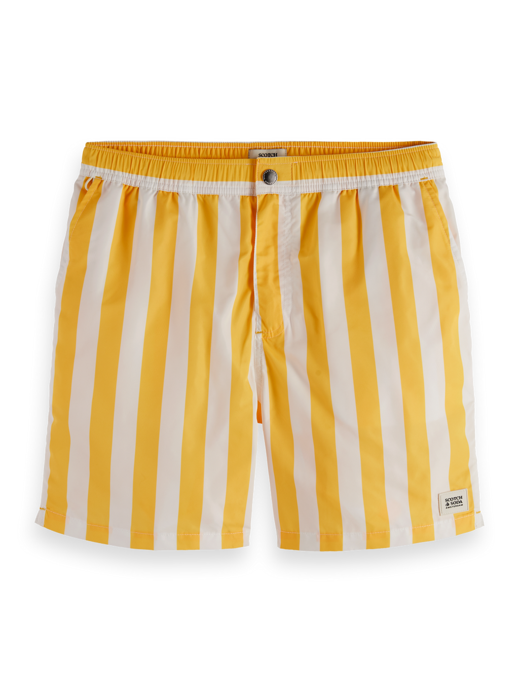 Striped swim shorts