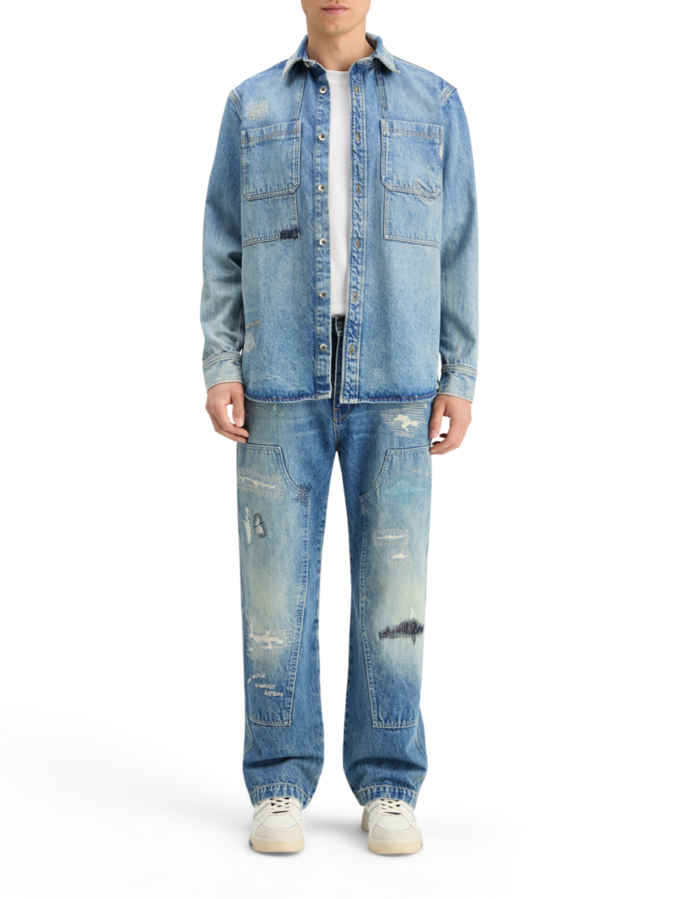 JOE JONAS X SCOTCH SODA REGULAR FIT SHIRT - NOTES FROM JOE