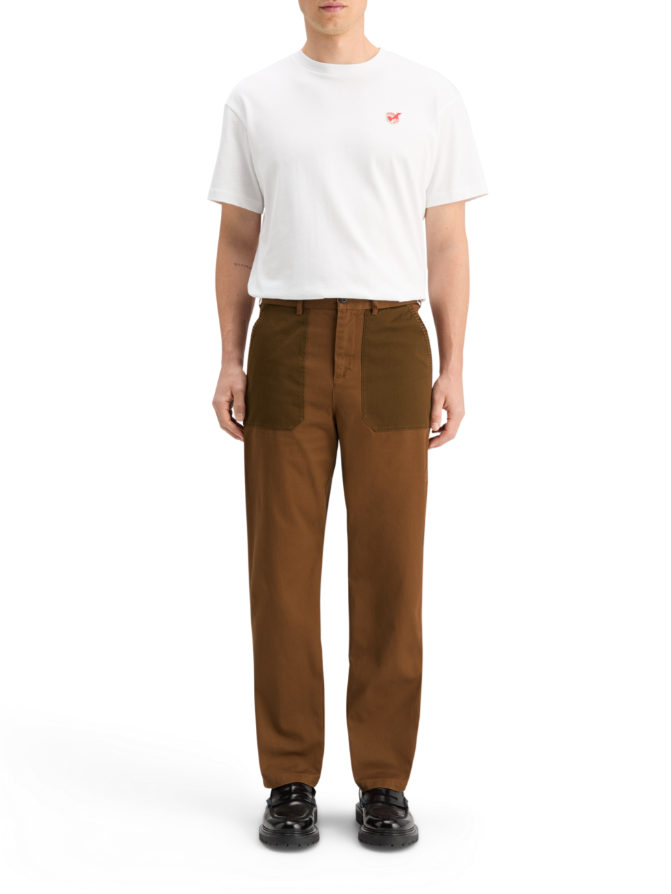 JOE JONAS X SCOTCH SODA STRAIGHT FIT TWILL CHINO