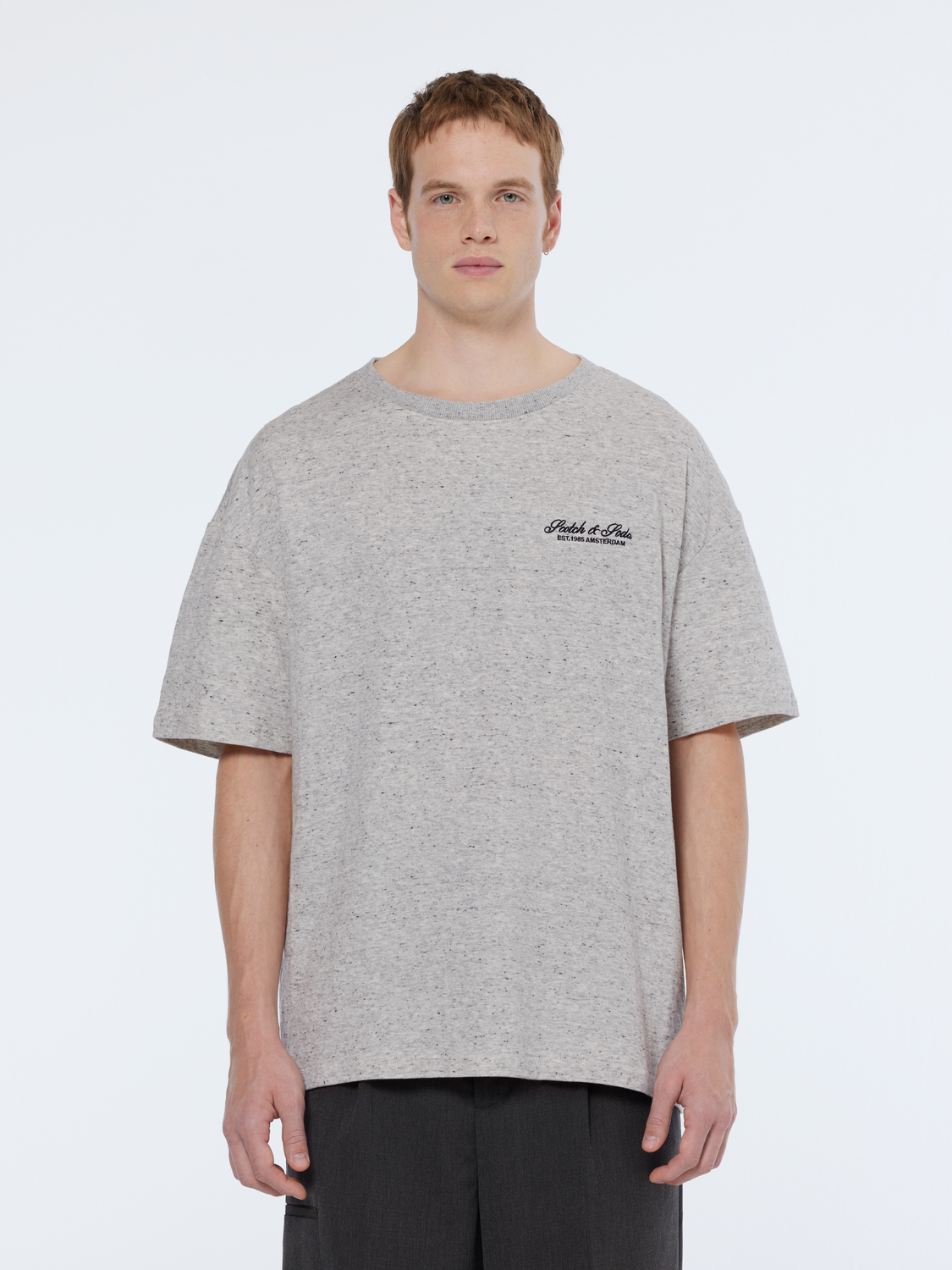 Bonded loose fit t-shirt