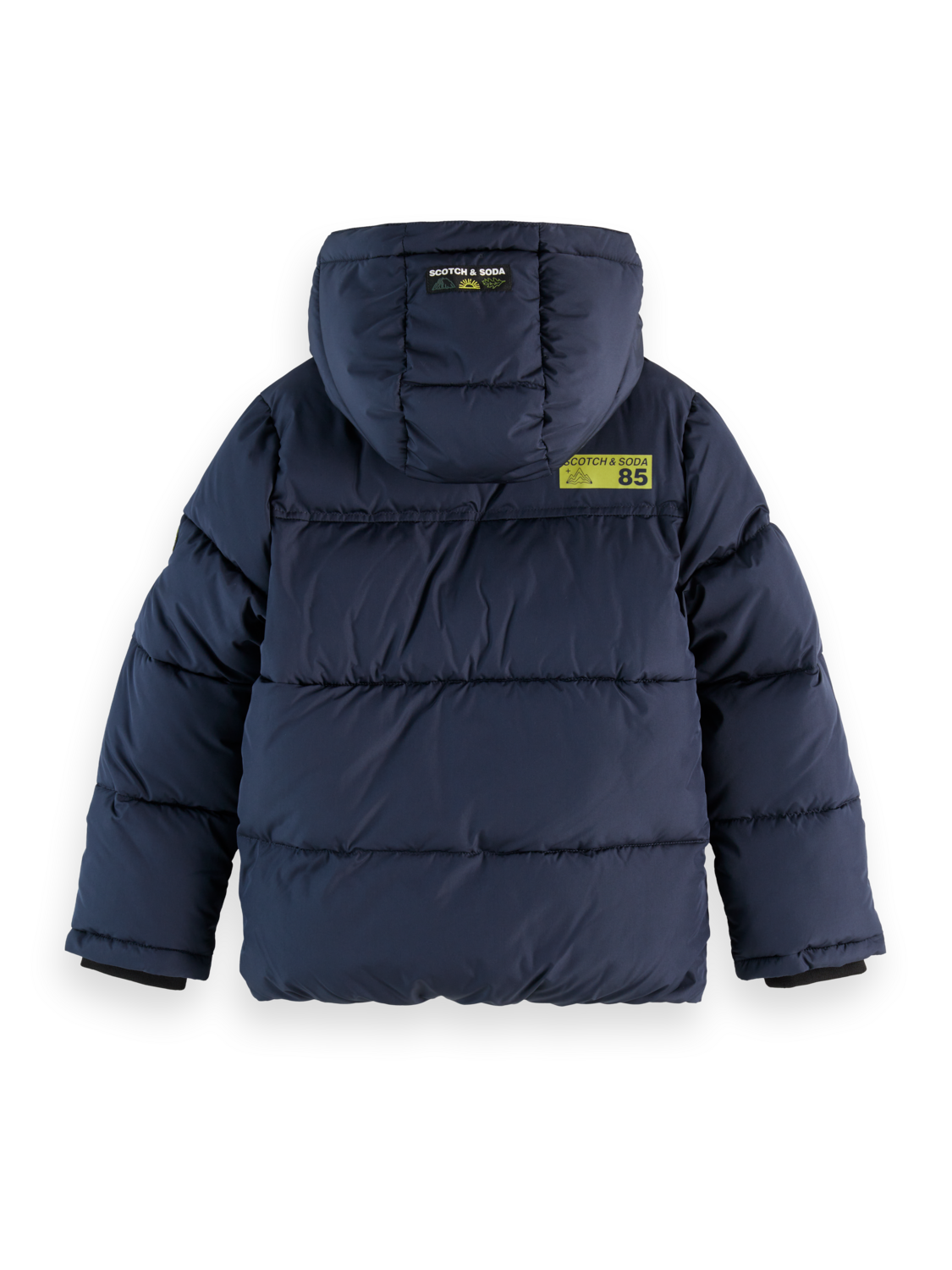 Boys Short hooded puffer jacket