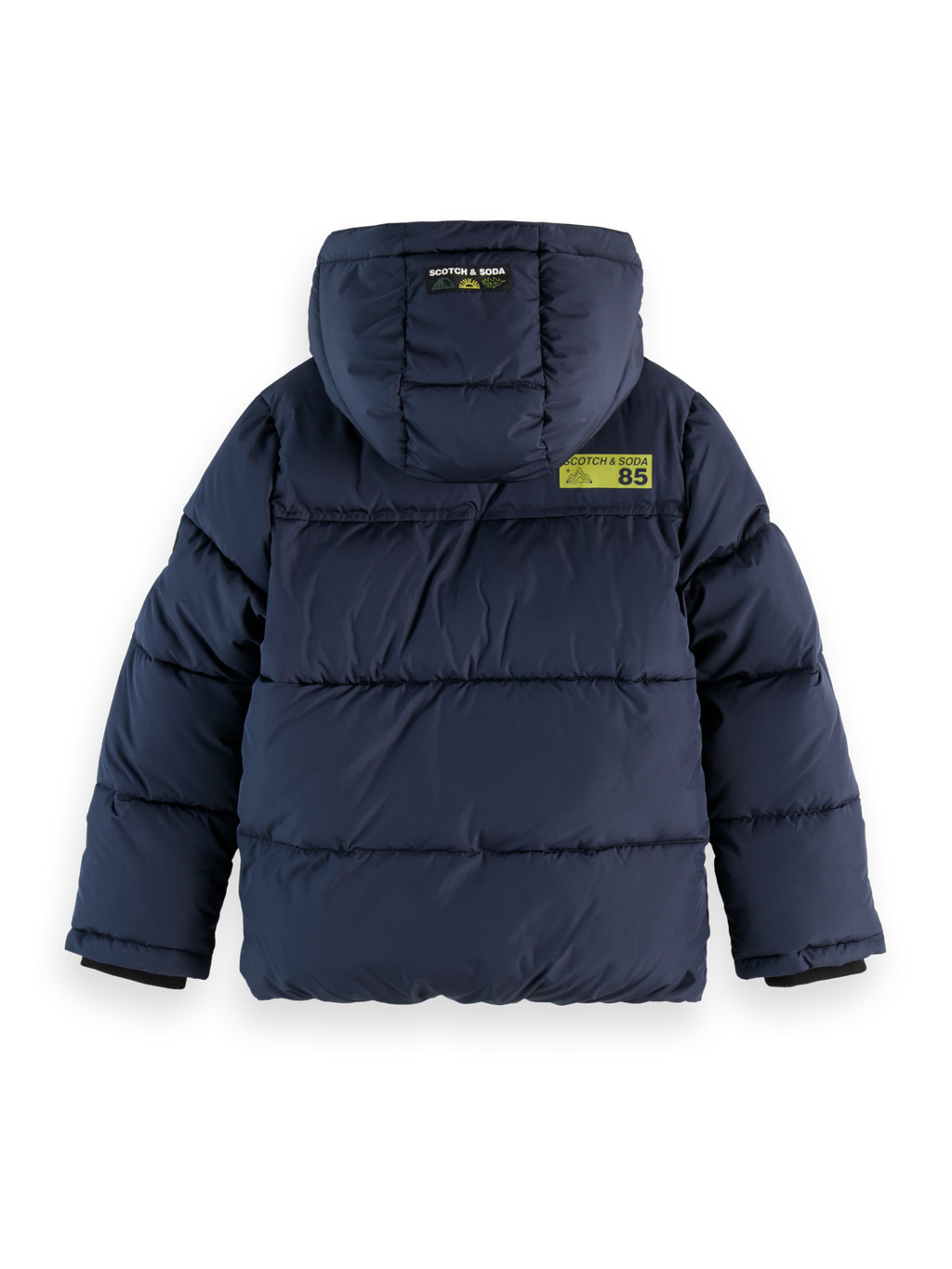 Boys Short hooded puffer jacket