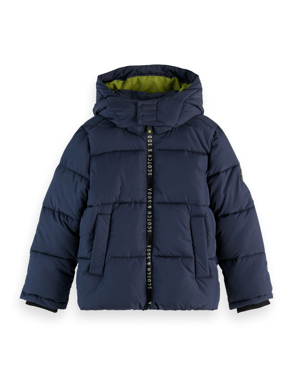 Boys Short hooded puffer jacket