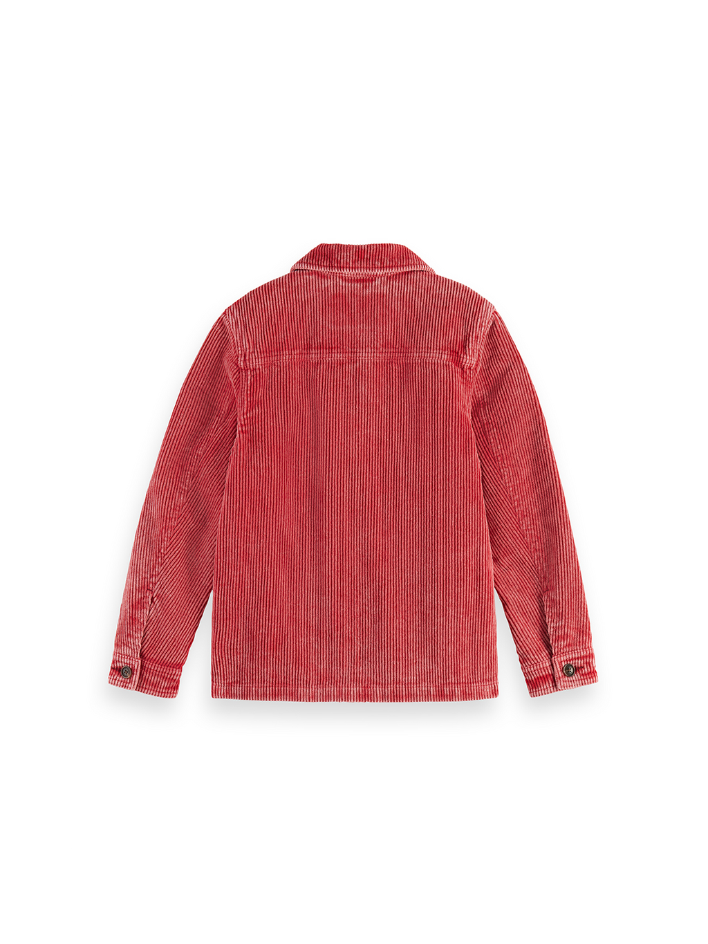 Boys Garment-dyed corduroy overshirt