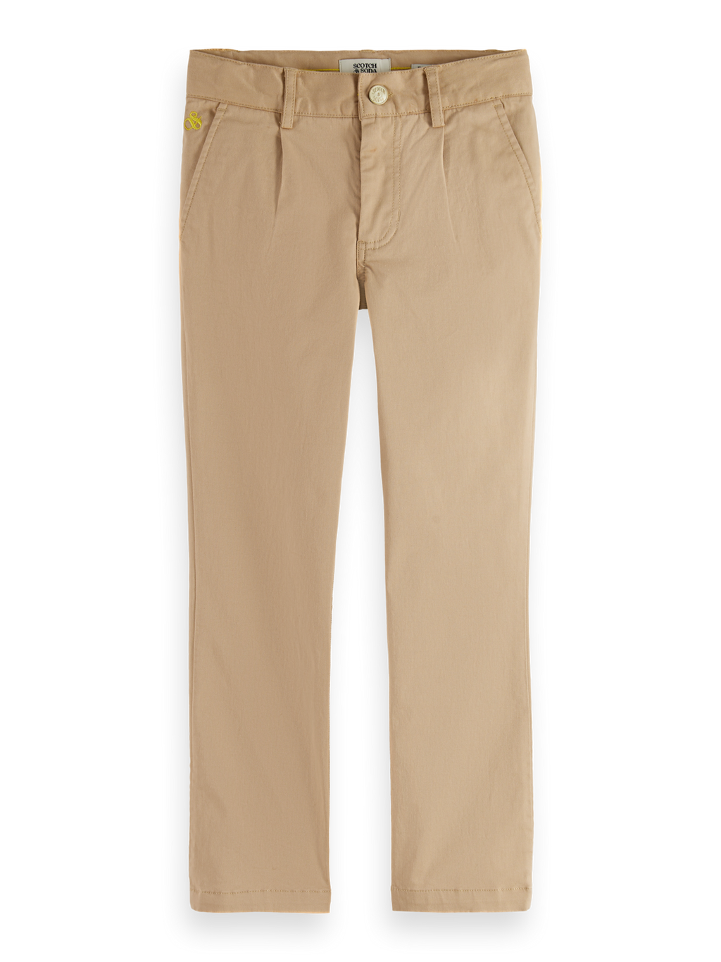 Boys Essentials Stuart pants - TRAVERTINE