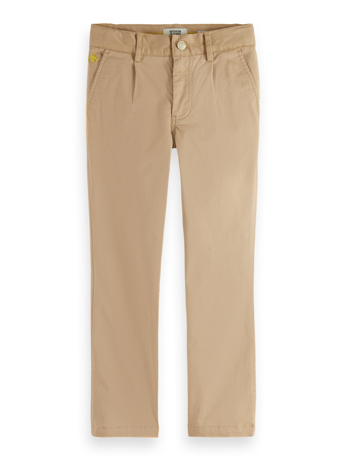 Boys Essentials Stuart pants - TRAVERTINE