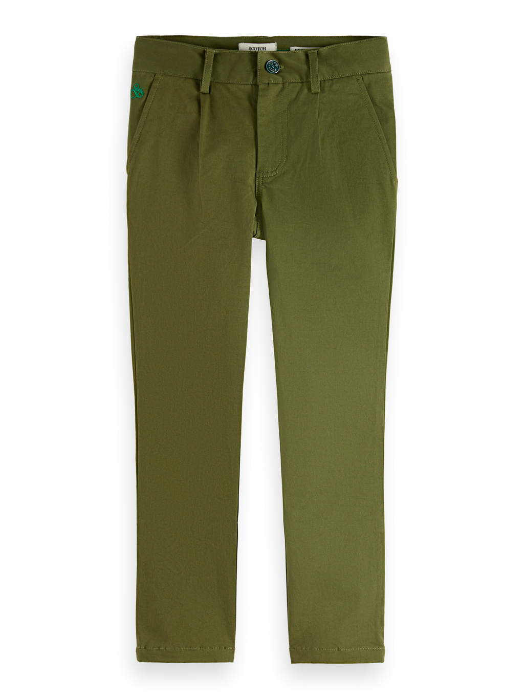 Boys Essentials Stuart pants - CYPRESS