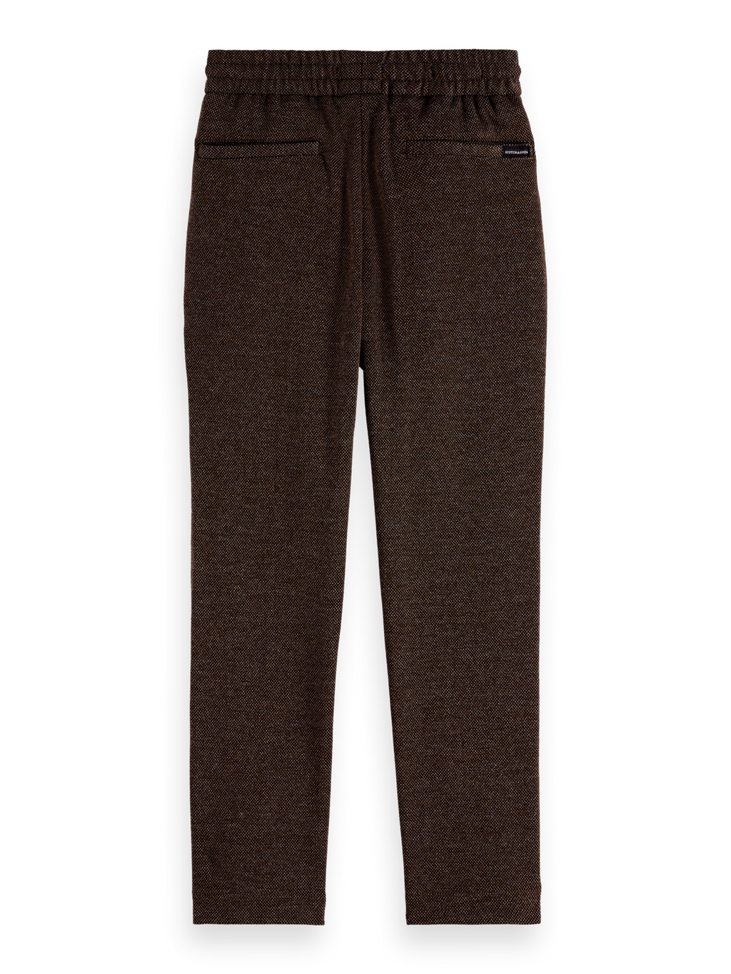 Boys Relaxed slim yarn-dyed knitted pants