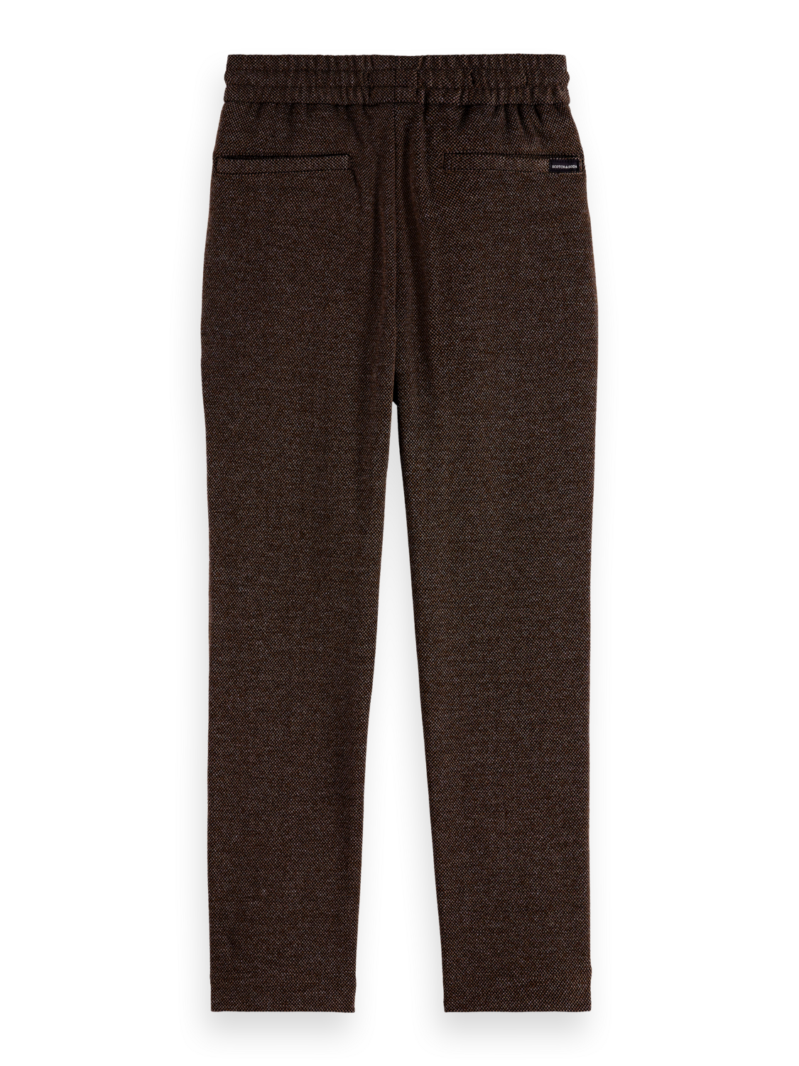 Boys Relaxed slim yarn-dyed knitted pants