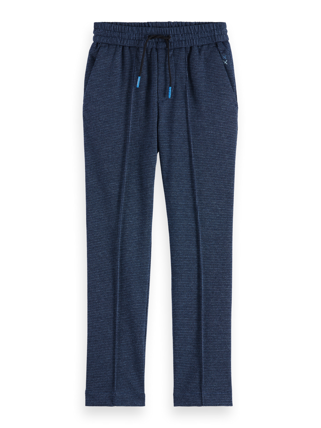 Boys Relaxed slim yarn-dyed knitted pants