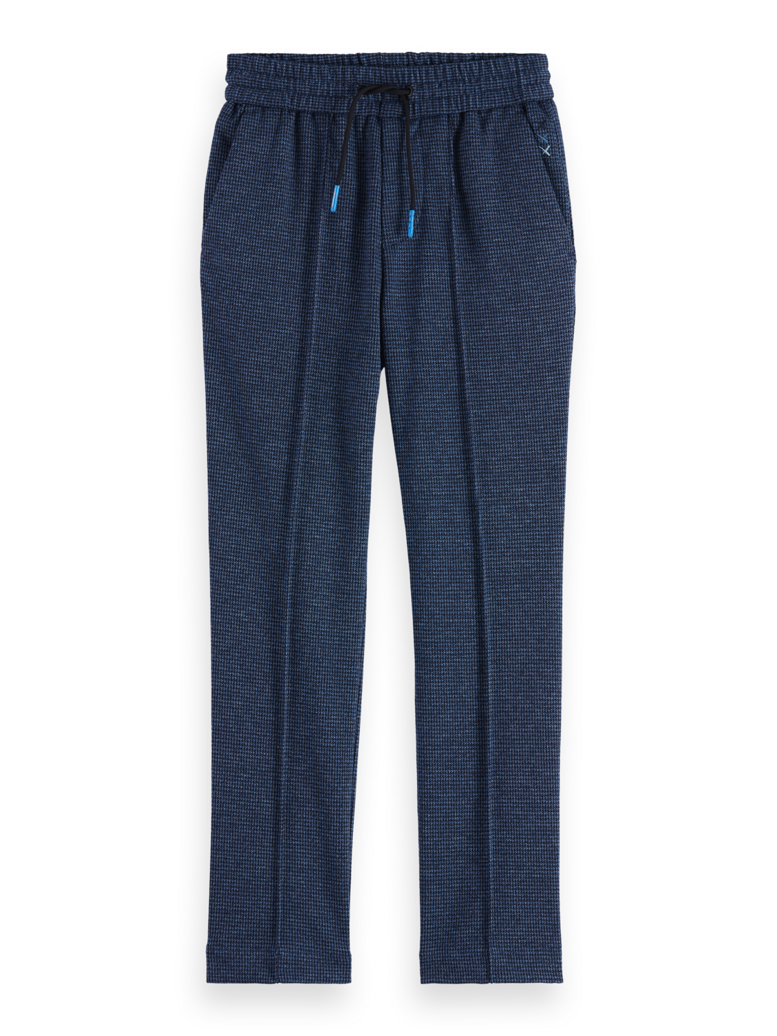 Boys Relaxed slim yarn-dyed knitted pants