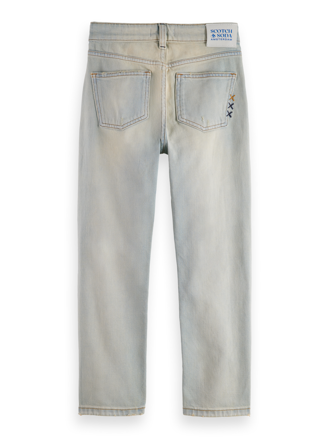 Boys The Dean loose-tapered denim