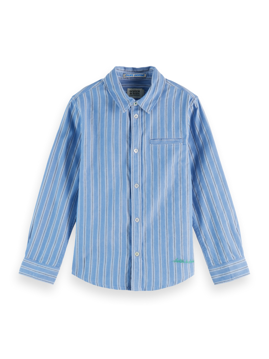 Boys Regular classic yarn-dyed shirt