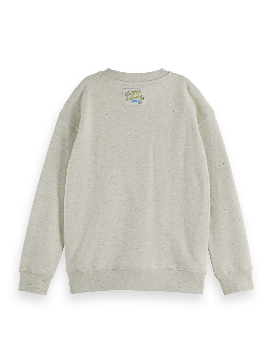 Boys Relaxed garment-washed artwork sweatshirt