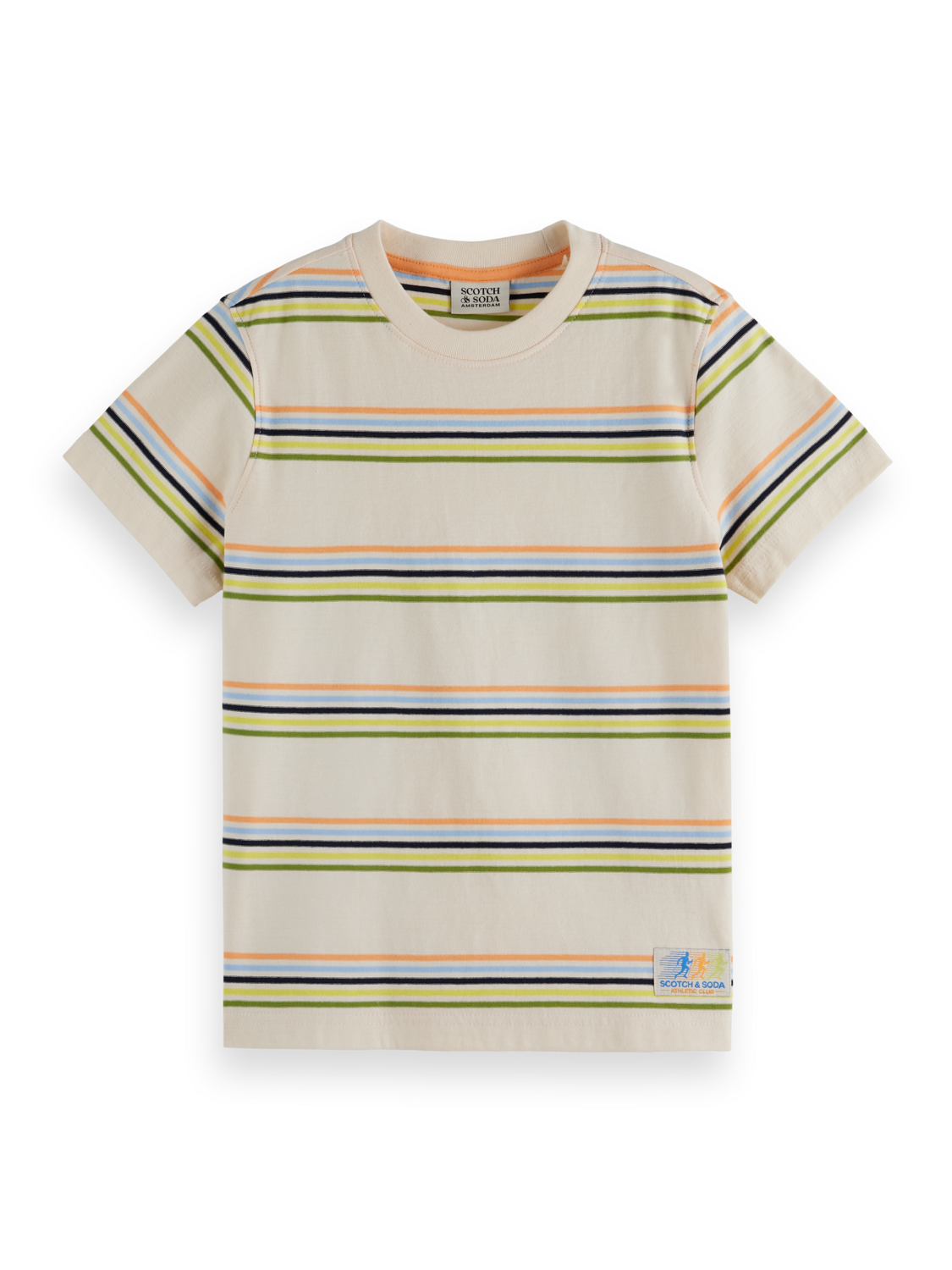 Boys Relaxed yarn-dyed t-shirt