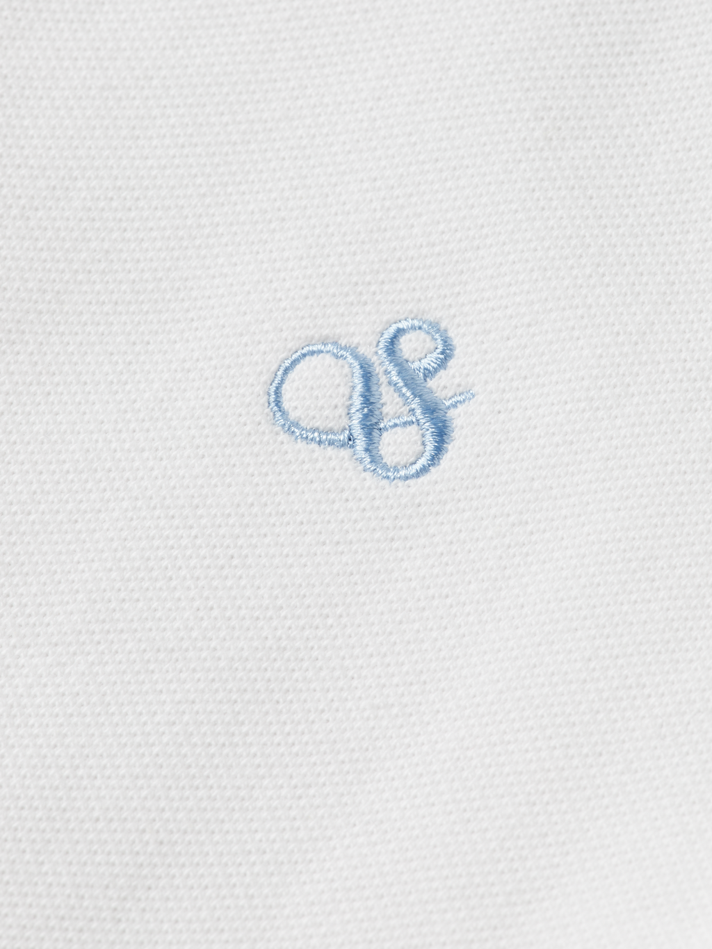 Boys Essentials Garment Dyed Pique Polo - BRIGHT WHITE