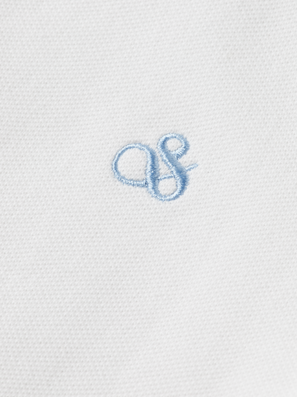 Boys Essentials Garment Dyed Pique Polo - BRIGHT WHITE