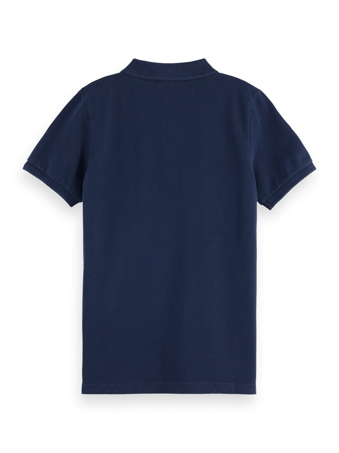 Boys Essentials Garment Dyed Pique Polo - SKY CAPTAIN