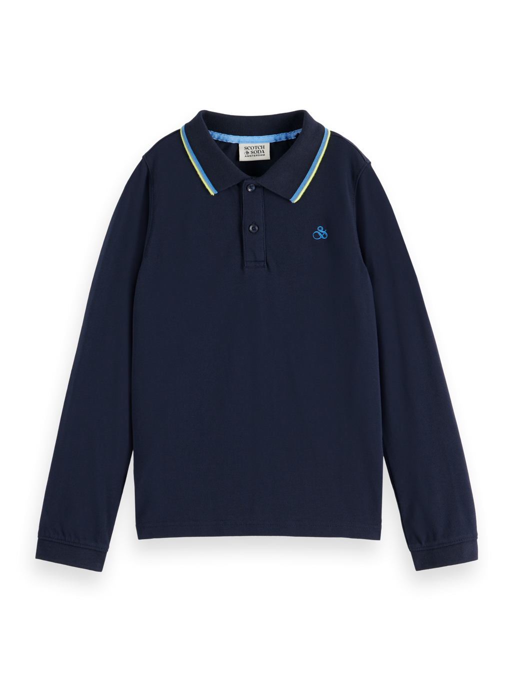 Boys Long-sleeve pique polo