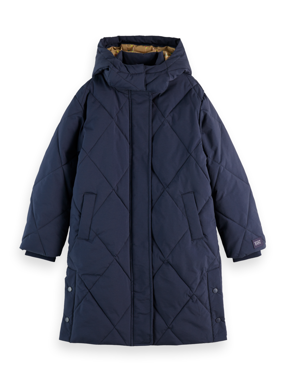 Girls Longer-length puffer jacket