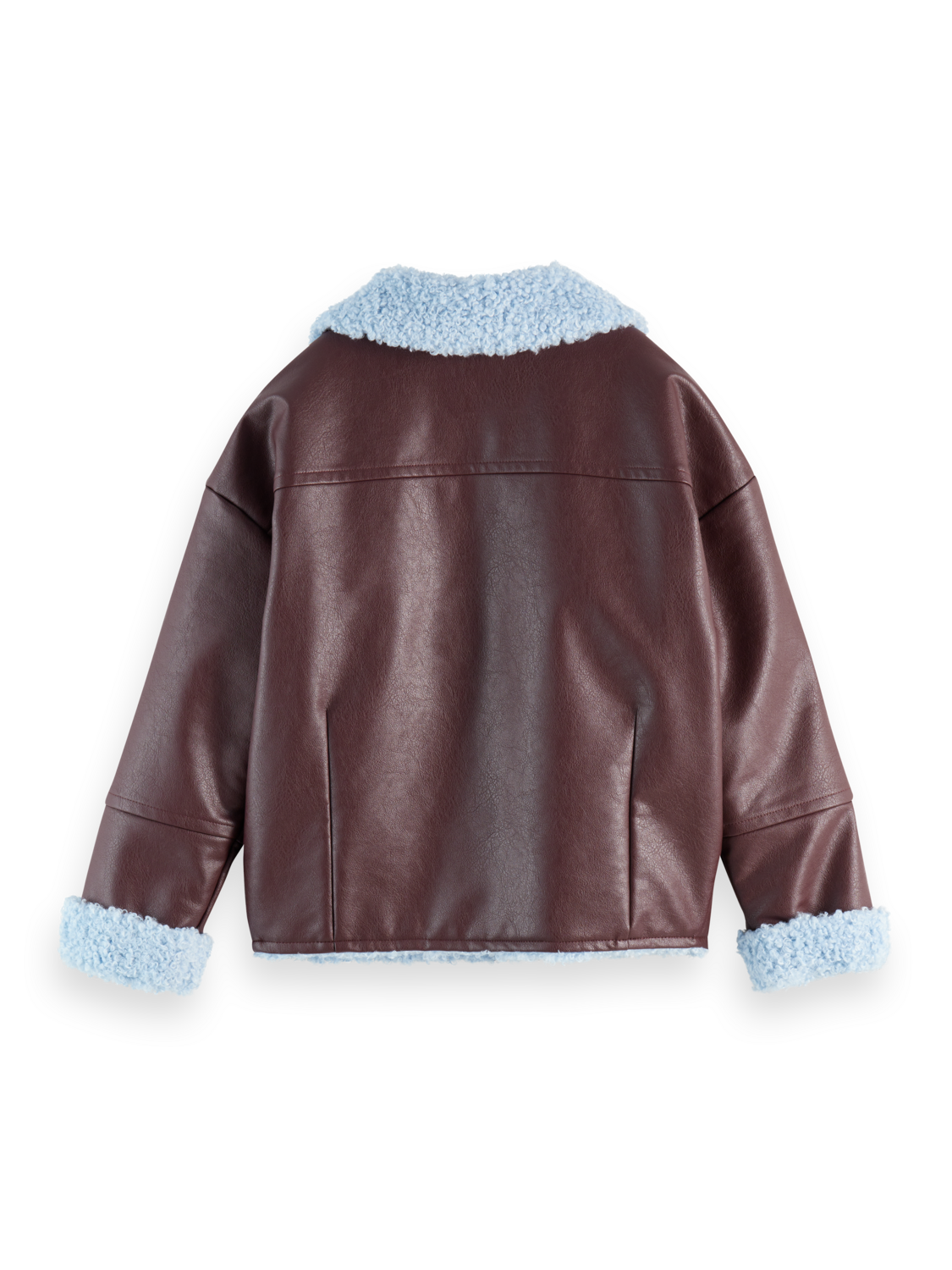 Girls Faux leather jacket