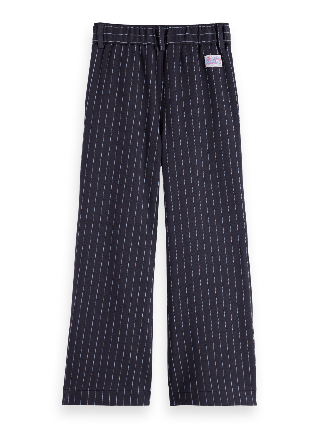 Girls Wide-leg pinstripe pants