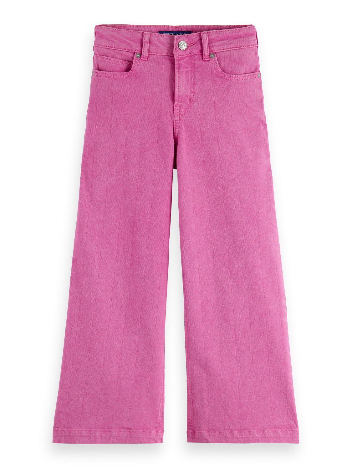 Girls The Wave wide leg denim