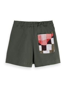 Patchwork skort