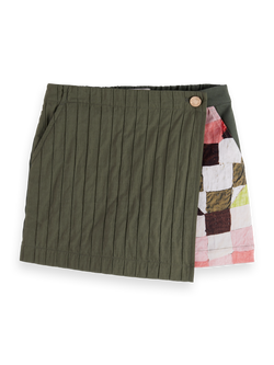 Patchwork skort