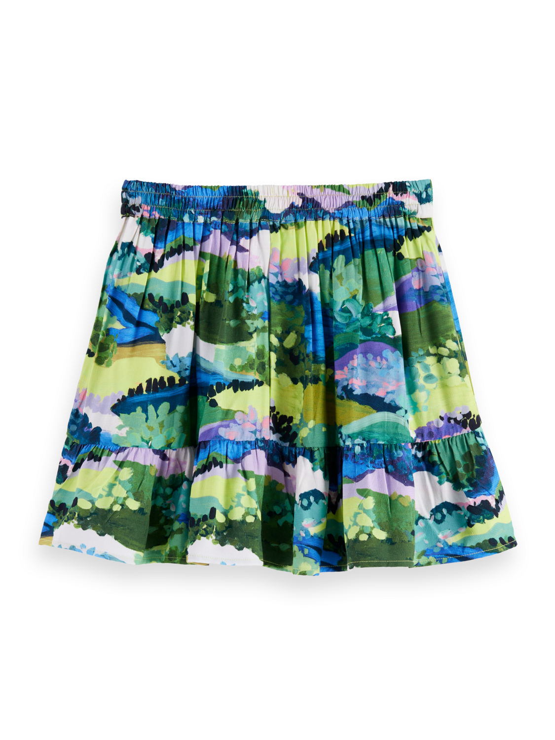 Girls Printed viscose skirt