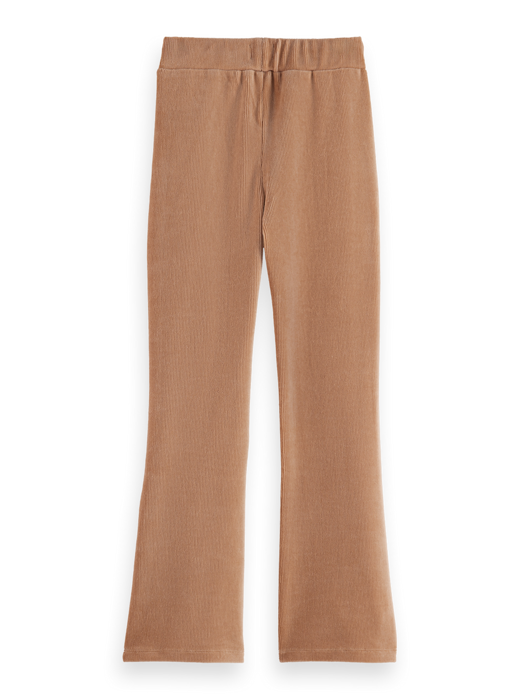 Girls Velvet ribbed leggings