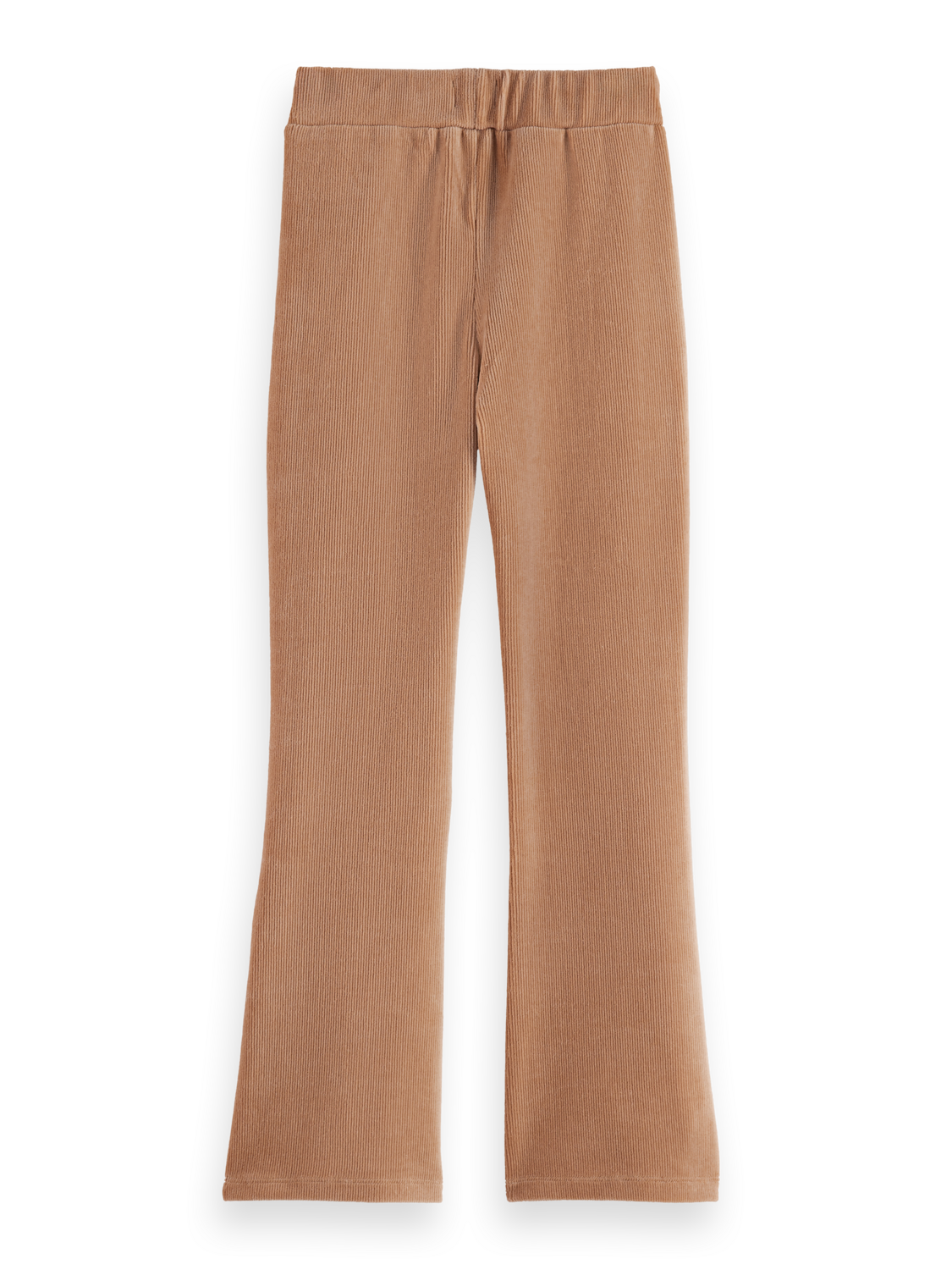 Girls Velvet ribbed leggings
